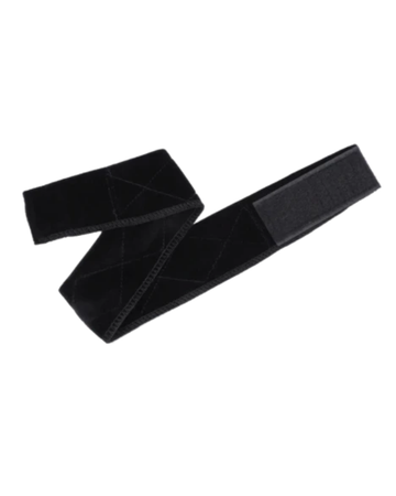 Tie Ur Knot Black Wig Grip Band Velcro Closure 20.7" myselflingerie.com